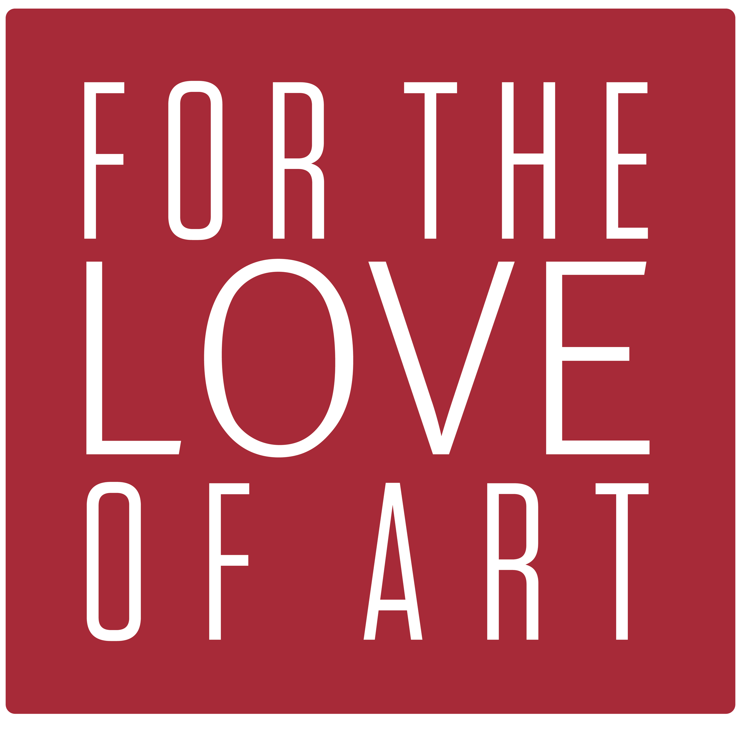 For The LOVE Of Art